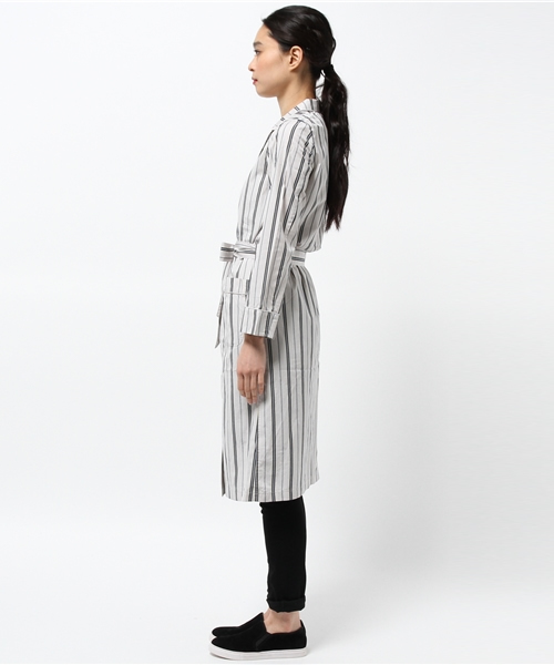 JOURNAL STANDARD relume（ジャーナルスタンダード　レリューム）の「RE-スリープロングガウン#（シャツ/ブラウス・レディース・ブラック系その他/コバルトブルー/ブルー系その他/レッド系その他・FREE）」の6枚目の写真