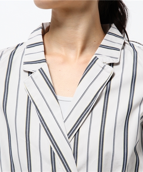 JOURNAL STANDARD relume（ジャーナルスタンダード　レリューム）の「RE-スリープロングガウン#（シャツ/ブラウス・レディース・ブラック系その他/コバルトブルー/ブルー系その他/レッド系その他・FREE）」の8枚目の写真