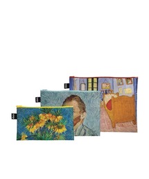 LOQI（ローキー）の「【LOQI/ローキー】ジップポケット (リサイクル） 3pcs set（ポーチ）」