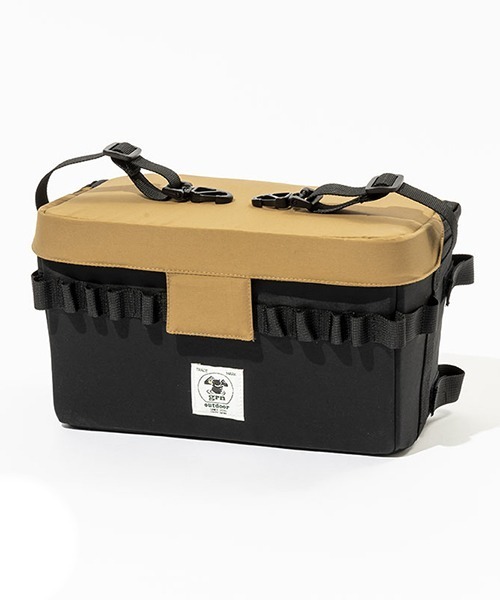 grn(ジーアールエヌ)の「grn outdoor ジーアールエヌ アウトドア 6040CLOTH BEER KAN STORAGE 64クロス ストレージバッグ(トートバッグ・メンズ・ブラック/ブラウン/オリーブ・FREE)」の2枚目の写真