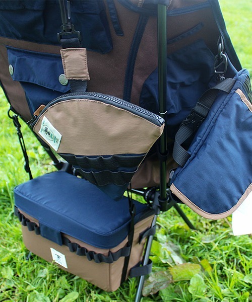 grn(ジーアールエヌ)の「grn outdoor ジーアールエヌ アウトドア 6040CLOTH BEER KAN STORAGE 64クロス ストレージバッグ(トートバッグ・メンズ・ブラック/ブラウン/オリーブ・FREE)」の4枚目の写真
