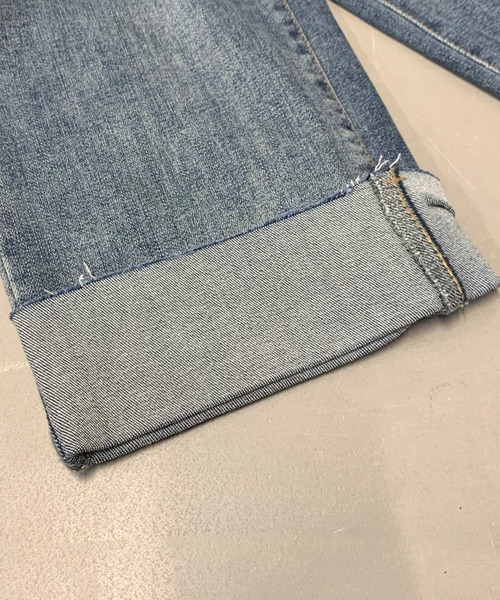 CRB(シーアールビー)の「カットオフデニムストレートパンツ(デニムパンツ・レディース・ブルー・M/L/S)」の21枚目の写真