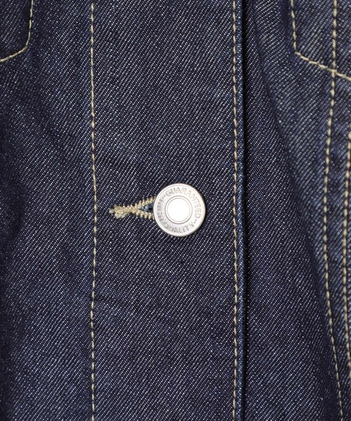 Honeys（ハニーズ）の「ゆるＧジャン（デニムジャケット・レディース・インディゴブルー/グリーン/ライトインディゴブルー/アイボリー・L/LL/S/M）」の19枚目の写真