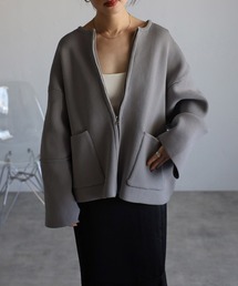 ランタンスリーブブルゾン