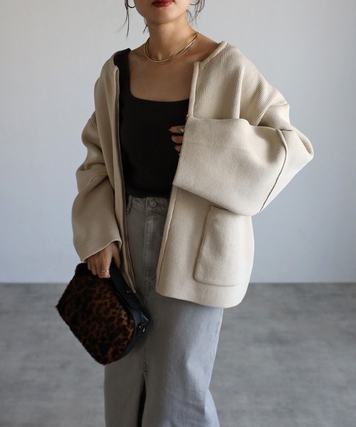 model：H158 着用サイズ：FREE