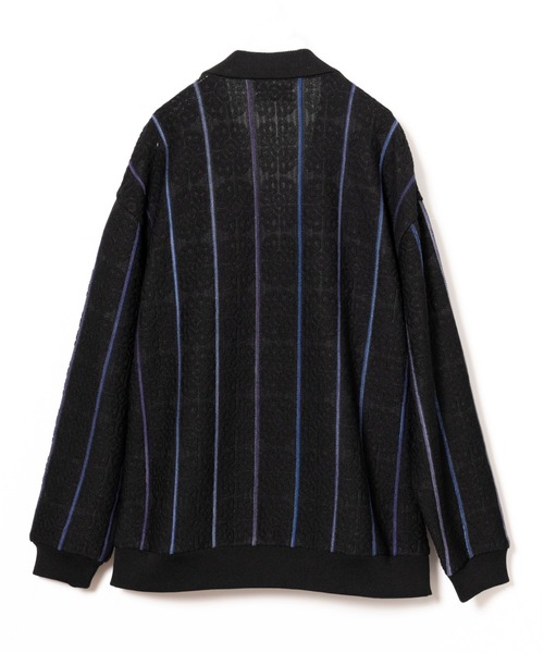 GARDEN TOKYO(ガーデントウキョウ)の「TAUPE/トープ/Botanical Lace V Cardigan(カーディガン/ボレロ・メンズ・ブラック/グリーン・1/2)」の11枚目の写真