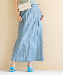 ナイロンヴィンテージカーゴスカート