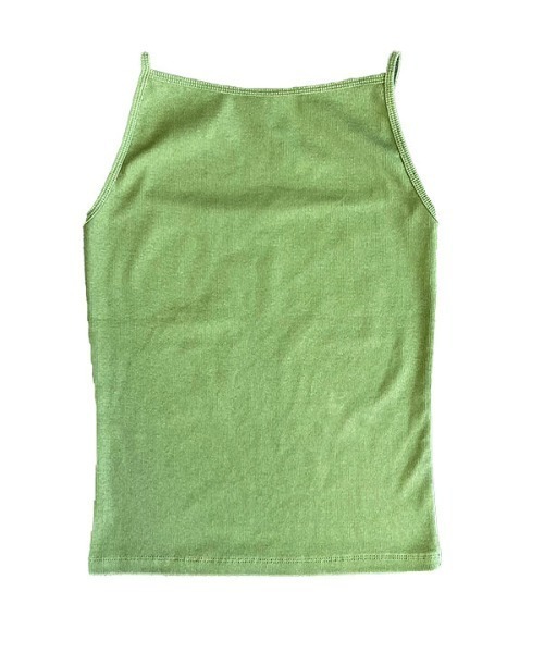 CREDONA(クレドナ)の「ソフトリブキャミソール(キャミソール・レディース・ブラック/オフホワイト/カーキ・FREE)」の9枚目の写真