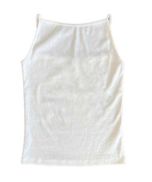 CREDONA(クレドナ)の「ソフトリブキャミソール(キャミソール・レディース・ブラック/オフホワイト/カーキ・FREE)」の13枚目の写真