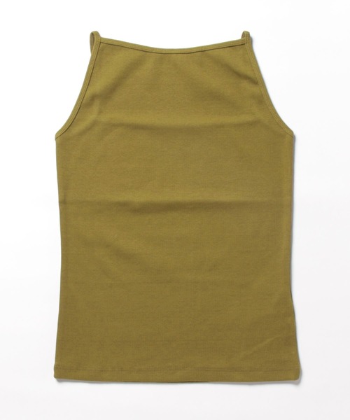 CREDONA(クレドナ)の「ソフトリブキャミソール(キャミソール・レディース・ブラック/オフホワイト/カーキ・FREE)」の19枚目の写真