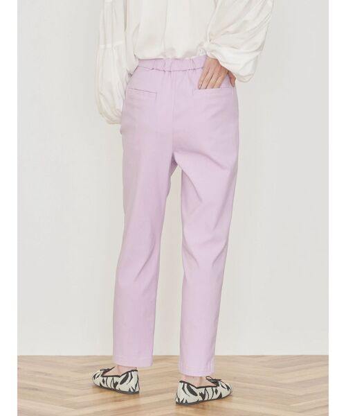 AMERICAN HOLIC（アメリカンホリック）の「美・美・美　ストレッチテーパードパンツ（その他パンツ・レディース・ラベンダー/ネイビー/その他5/アイボリー/サックスブルー/ブラック・M/S/XS/L）」の9枚目の写真