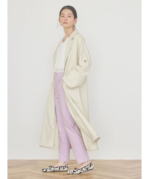 AMERICAN HOLIC（アメリカンホリック）の「美・美・美　ストレッチテーパードパンツ（その他パンツ・レディース・ラベンダー/ネイビー/その他5/アイボリー/サックスブルー/ブラック・M/S/XS/L）」の13枚目の写真