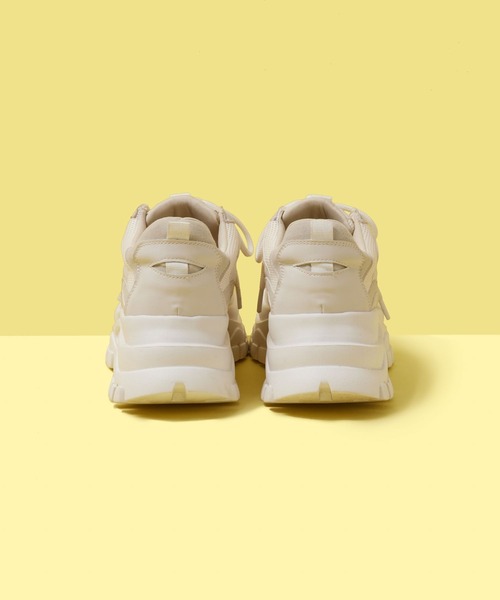 FOREVER 21(フォーエバー トゥエンティーワン)の「厚底配色スニーカー(スニーカー・レディース・パープル/グリーン系その他/ホワイト/ブラック・MEDIUM/LARGE/SMALL)」の9枚目の写真