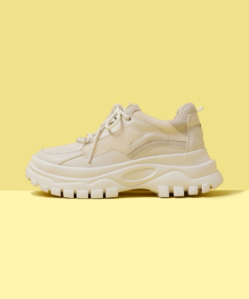 FOREVER 21(フォーエバー トゥエンティーワン)の「厚底配色スニーカー(スニーカー・レディース・パープル/グリーン系その他/ホワイト/ブラック・MEDIUM/LARGE/SMALL)」の20枚目の写真