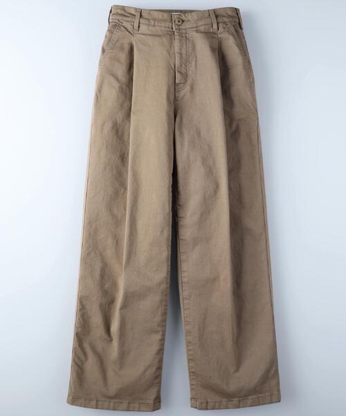 SOMETHING(サムシング)の「SOMETHING(サムシング)【レディース】チノタックトラウザー(その他パンツ・レディース・ベージュ・S/M/XS)」の20枚目の写真