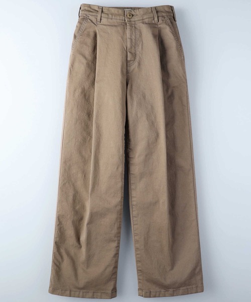SOMETHING(サムシング)の「SOMETHING(サムシング)【レディース】チノタックトラウザー(その他パンツ・レディース・ベージュ・S/M/XS)」の5枚目の写真