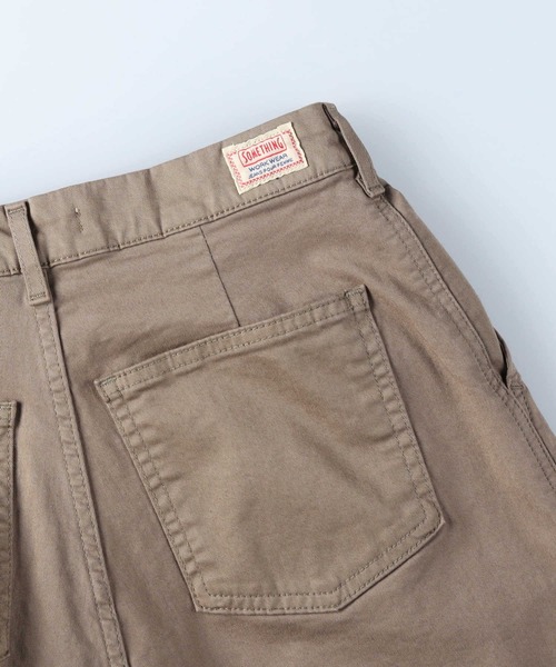 SOMETHING(サムシング)の「SOMETHING(サムシング)【レディース】チノタックトラウザー(その他パンツ・レディース・ベージュ・S/M/XS)」の8枚目の写真