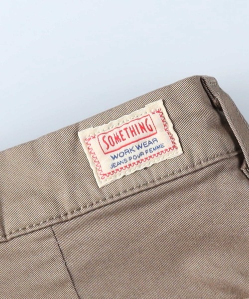 SOMETHING(サムシング)の「SOMETHING(サムシング)【レディース】チノタックトラウザー(その他パンツ・レディース・ベージュ・S/M/XS)」の13枚目の写真