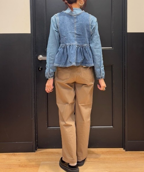 SOMETHING(サムシング)の「SOMETHING(サムシング)【レディース】チノタックトラウザー(その他パンツ・レディース・ベージュ・S/M/XS)」の19枚目の写真