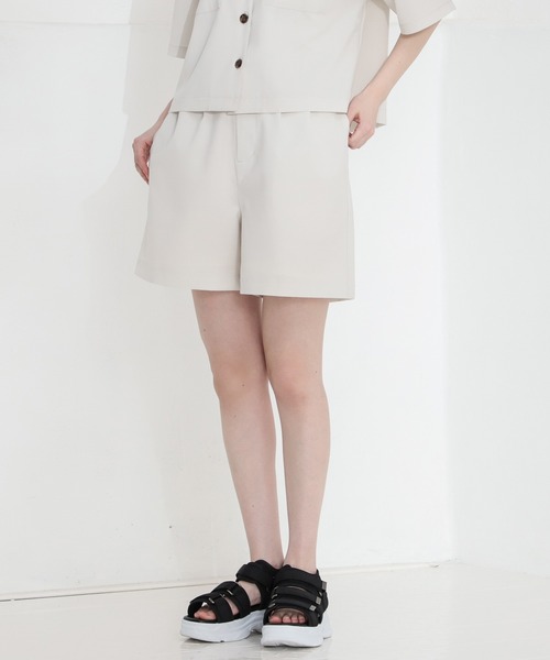 Honeys（ハニーズ）の「アサコショートパンツ（その他パンツ・レディース・ベージュ/ライトベージュ/ブラック・SS/S/M/L）」の20枚目の写真
