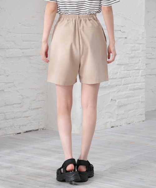 Honeys（ハニーズ）の「アサコショートパンツ（その他パンツ・レディース・ベージュ/ライトベージュ/ブラック・SS/S/M/L）」の6枚目の写真