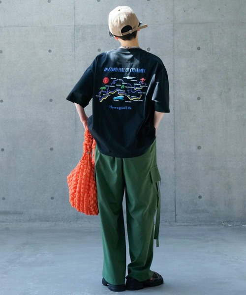 PAGEBOY(ページボーイ)の「スーベニアプリントTシャツ(Tシャツ/カットソー・レディース・ブラック/オフホワイト・FREE)」の10枚目の写真
