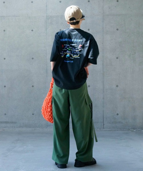 PAGEBOY(ページボーイ)の「スーベニアプリントTシャツ(Tシャツ/カットソー・レディース・ブラック/オフホワイト・FREE)」の11枚目の写真