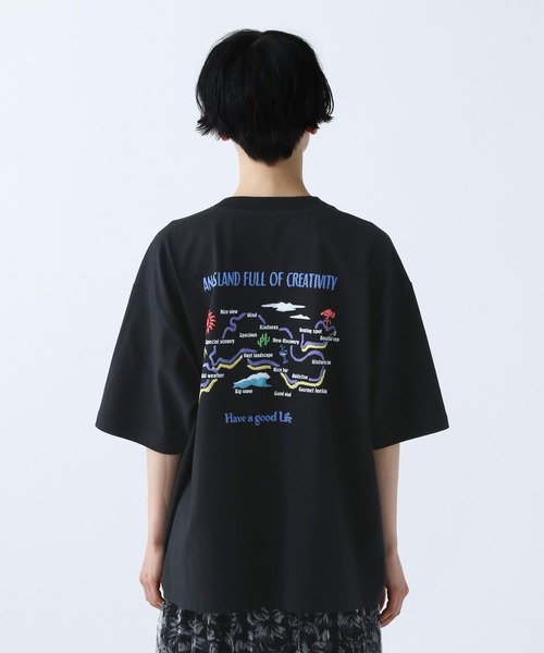 PAGEBOY(ページボーイ)の「スーベニアプリントTシャツ(Tシャツ/カットソー・レディース・ブラック/オフホワイト・FREE)」の20枚目の写真