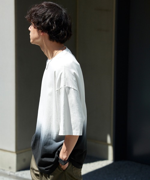 120/2ブロード グラデーションオーバーダイ L/Sシャツ 120/2ブロード グラデーションオーバーダイ L/Sシャツ