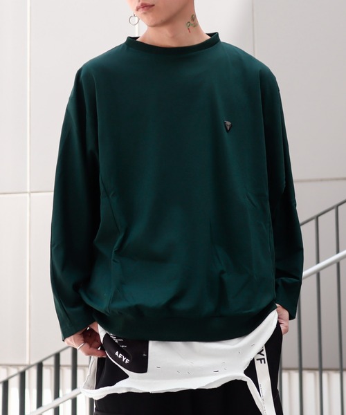 rovtski(ロフトスキー)の「AFYF DORMAN TEE/ビッグシルエット ドルマンT(Tシャツ/カットソー・メンズ・ブラック/ホワイト/エメラルド/ワインレッド/グレー/ブラック系その他2/グレー系その他/ブラック系その他/グリーン系その他/レッド系その他・FREE)」の8枚目の写真