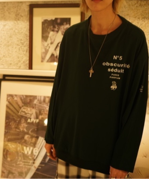 rovtski(ロフトスキー)の「AFYF DORMAN TEE/ビッグシルエット ドルマンT(Tシャツ/カットソー・メンズ・ブラック/ホワイト/エメラルド/ワインレッド/グレー/ブラック系その他2/グレー系その他/ブラック系その他/グリーン系その他/レッド系その他・FREE)」の13枚目の写真