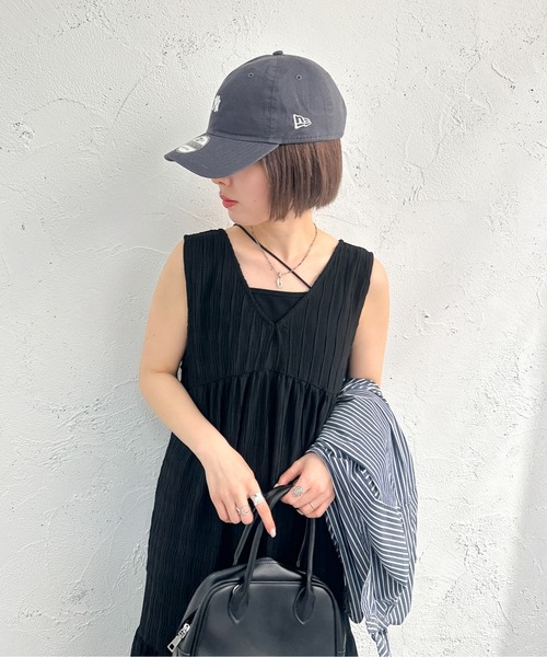 apres jour mignon(アプレジュールミニョン)の「プリーツ加工ワンピース【ZOZOTOWN限定アイテム】(ワンピース・レディース・ブラック/オレンジ系その他・フリー/X-LARGE)」の5枚目の写真