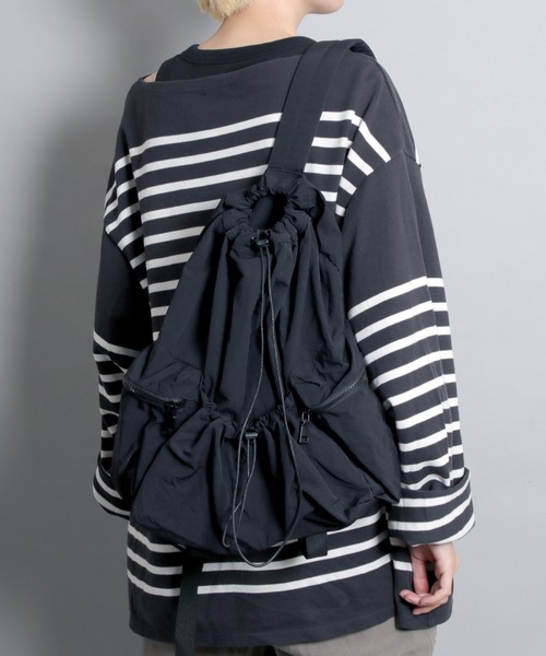 セール】【recomend selection/セレクト】ドローストリングバック