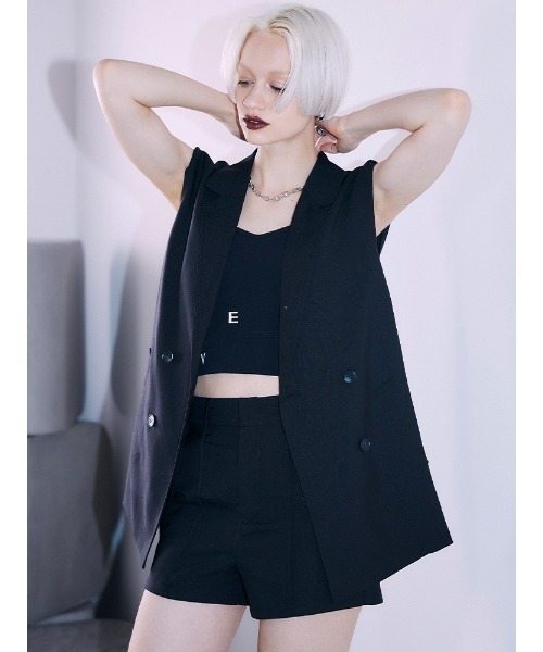 ENVYM(アンビー)の「フラップポケットショートパンツ(その他パンツ・レディース・チェック/ベージュ/ブラック・FREE)」の8枚目の写真