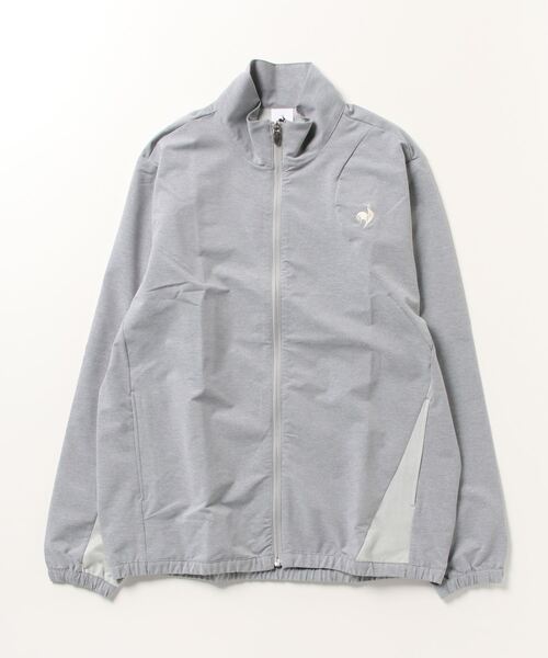 le coq sportif（ルコックスポルティフ）の「ルコックスポルティフ  ソロテックスSUNSCREENクロスジャケット（その他アウター・メンズ・ネイビー/ライトグレー・L/M/LL）」の2枚目の写真