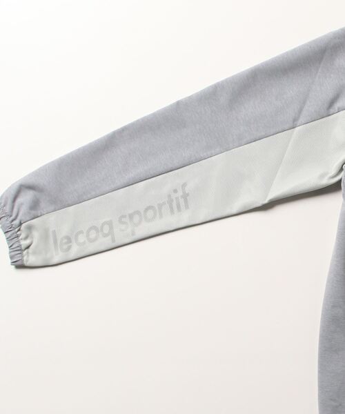 le coq sportif（ルコックスポルティフ）の「ルコックスポルティフ  ソロテックスSUNSCREENクロスジャケット（その他アウター・メンズ・ネイビー/ライトグレー・L/M/LL）」の3枚目の写真