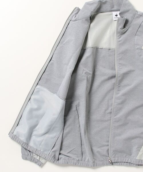 le coq sportif（ルコックスポルティフ）の「ルコックスポルティフ  ソロテックスSUNSCREENクロスジャケット（その他アウター・メンズ・ネイビー/ライトグレー・L/M/LL）」の4枚目の写真