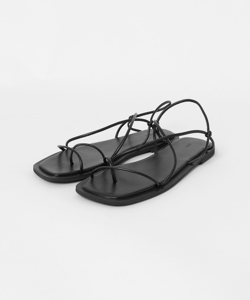 KBF（ケイビーエフ）の「ナローコードサンダル（サンダル・レディース・ブラック/ゴールド・36/38/37）」の14枚目の写真