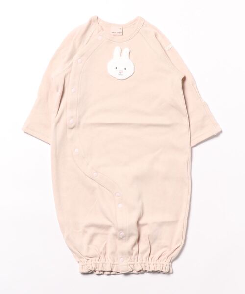 petit main（プティマイン）の「【オーガニック】アニマル2WAYオール（その他ベビーウェア・キッズ・ライトピンク/トップグレー/アイボリー・50-70cm）」の6枚目の写真