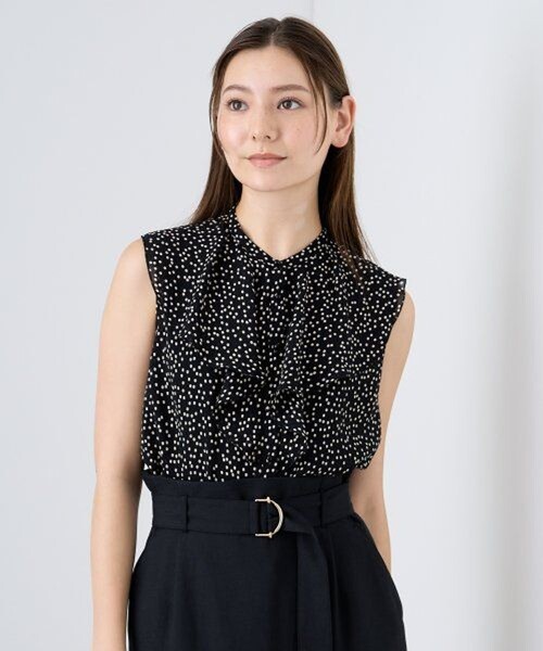 定番人気！ ANAYI（アナイ）の「ミニドットフリル ブラウス（シャツ トップス