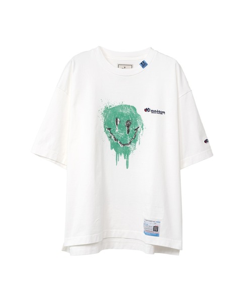 ミハラヤスヒロ Tシャツ smily Maison MIHARA YASUHIRO/メゾンミハラヤスヒロ】Tシャツ SMILY