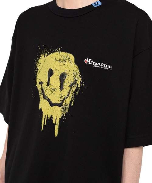 メゾン ミハラヤスヒロ SmilyFacePrinted T-shirt 44 Maison MIHARA YASUHIRO ONLINE STORE（メゾンミハラヤスヒロ