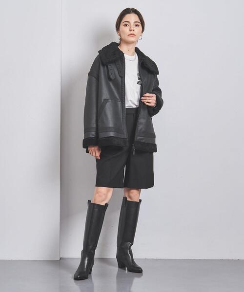 THE RERACS（ザ・リラクス）の「【別注】＜THE RERACS＞B3 ジャケット（その他アウター・レディース・ブラック・38/36）」の5枚目の写真
