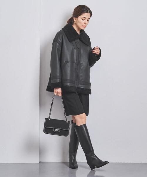 THE RERACS（ザ・リラクス）の「【別注】＜THE RERACS＞B3 ジャケット（その他アウター・レディース・ブラック・38/36）」の6枚目の写真