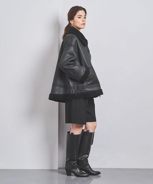 THE RERACS（ザ・リラクス）の「【別注】＜THE RERACS＞B3 ジャケット（その他アウター・レディース・ブラック・38/36）」の8枚目の写真