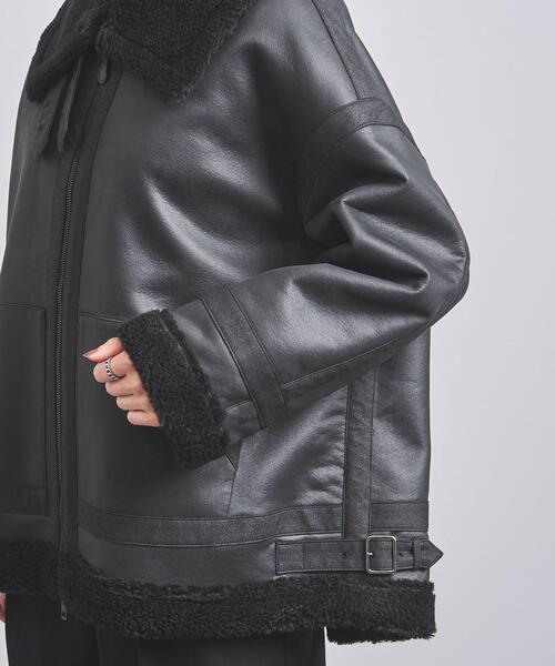 THE RERACS（ザ・リラクス）の「【別注】＜THE RERACS＞B3 ジャケット（その他アウター・レディース・ブラック・38/36）」の16枚目の写真