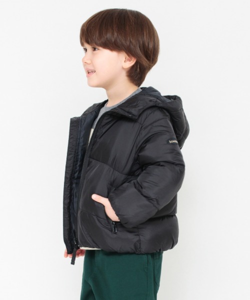 BRANSHES(ブランシェス)の「【やわらかふんわり】ジップアップアウター(ブルゾン・キッズ・ブラック/ブルー/レッド/イエロー/ネイビー/グレイッシュベージュ・100/110/150/130/140/120/90)」の2枚目の写真