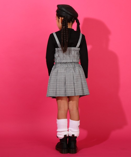 BABYDOLL（ベビードール）の「チェック スカート 8649K（スカート・キッズ・パープル/アッシュグレー/イエロー・140cm/130cm/80ｃｍ/120cm/150cm/110cm/100cm/90cm）」の19枚目の写真