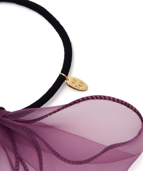 ROPE' PICNIC（ロペピクニック）の「シャイニーオーガンジーリボンポニー（ヘアゴム・レディース・ブラウン系その他3/グリーン系その他/ピンク系その他2・FREE）」の9枚目の写真