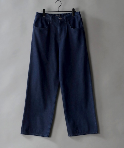 SITRY(シトリー)の「Wide Tapered Denim pants/ワイドテーパード デニム パンツ(デニムパンツ・メンズ・ケミカルウォッシュ/ブラック系その他2/ブラック系その他/ブラック/インディゴブルー・M/S/L/LL)」の19枚目の写真